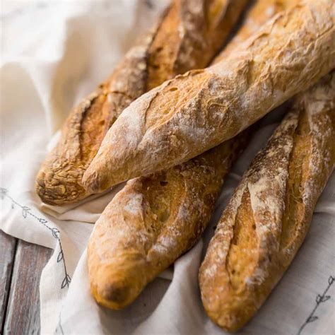 easy crusty french baguette.